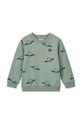 Дитяча бавовняна кофта Liewood LW17218 бірюзовий AW24