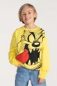 κίτρινο Παιδική βαμβακερή μπλούζα Coccodrillo x Looney Tunes Παιδικά