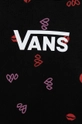 Detská bavlnená mikina Vans LOVE VANS HOODIE Black  100 % Bavlna