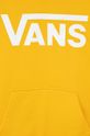Vans bluza bawełniana dziecięca BY VANS CLASSIC PO I OLD GOLD/WHITE 100 % Bawełna