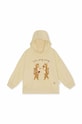 Konges Sløjd bluza dziecięca z kapturem beżowy KS4469