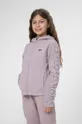 fioletowy 4F bluza dziecięca F041 Dziecięcy