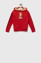 Vans bluza dziecięca HARIBO PO HARB z kapturem czerwony VN00086G0P