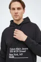 čierna Bavlnená mikina Calvin Klein Jeans