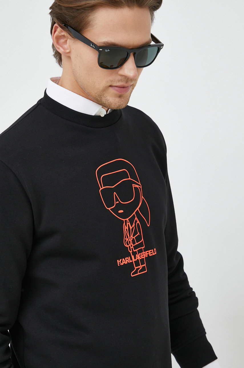 czarny Karl Lagerfeld bluza
