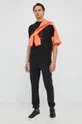 Μπλούζα Karl Lagerfeld πορτοκαλί