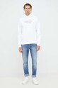 Calvin Klein bluza bawełniana K10K110747.PPYX biały SS23