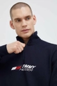 σκούρο μπλε Βαμβακερή μπλούζα Tommy Hilfiger