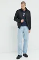Bavlnená mikina Tommy Jeans tmavomodrá