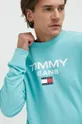 zelena Pamučna dukserica Tommy Jeans