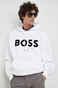BOSS bluza bawełniana biały 50485316