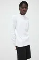 bela Bombažen pulover Samsoe Samsoe