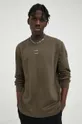 zelena Bombažen pulover Samsoe Samsoe