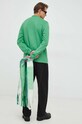 Odzież Samsoe Samsoe bluza bawełniana M22400003 zielony