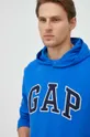 modra Bombažen pulover GAP