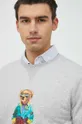 jasny szary Polo Ralph Lauren bluza