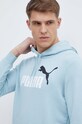 Mikina Puma tyrkysová 586765