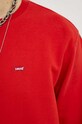 Bombažen pulover Levi's 35909.0023 rdeča