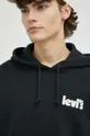 black Levi's cotton sweatshirt