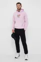 Βαμβακερή μπλούζα Puma X 8ENJAMIN ροζ