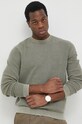 Хлопковый свитер Pepe Jeans Daniel зелёный PM702297.674