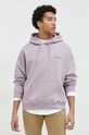 Суичър Abercrombie & Fitch с качулка розов KI122.3500.630