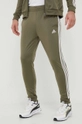 verde adidas tuta da ginnastica