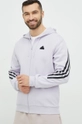 lila Adidas felső