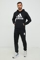 Памучен суичър adidas IC9363 черен SS23