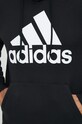 Памучен суичър adidas IC9363 черен