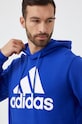 adidas bluza bawełniana Essentials niebieski IC9366