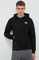 The North Face cotton sweatshirt black