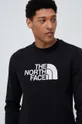 černá Bavlněná mikina The North Face