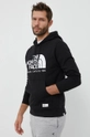 The North Face cotton sweatshirt black