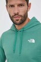 The North Face bluza bawełniana zielony NF0A2S57N111