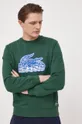 πράσινο Βαμβακερή μπλούζα Lacoste Ανδρικά