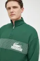 πράσινο Βαμβακερή μπλούζα Lacoste