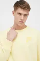 rumena Bombažen pulover Fila