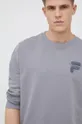 siva Bombažen pulover Fila