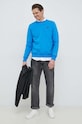 Tommy Hilfiger bluza MW0MW30026.PPYX niebieski SS23