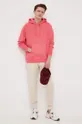 Bombažen pulover Tommy Hilfiger roza