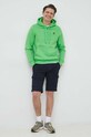 Μπλούζα Tommy Hilfiger MW0MW29283.PPYX πράσινο SS23