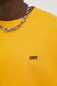 Βαμβακερή μπλούζα Levi's x Gold Tab A3770.0016 πορτοκαλί