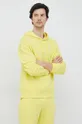 κίτρινο Βαμβακερή μπλούζα United Colors of Benetton