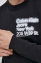 Μπλούζα Calvin Klein Jeans J30J322888.PPYX μαύρο