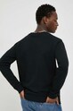 Odzież Bruuns Bazaar bluza bawełniana Birk Crew BBM1279 czarny