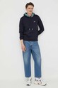 BOSS bluza BOSS GREEN 50497166 granatowy SS23