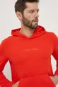 oranžna Pulover od trenirke Calvin Klein Performance Essentials