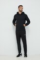 Μπλούζα Calvin Klein Performance Essentials 00GMS3W303 μαύρο AW23