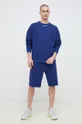 Calvin Klein Performance bluza dresowa CK Athletic niebieski